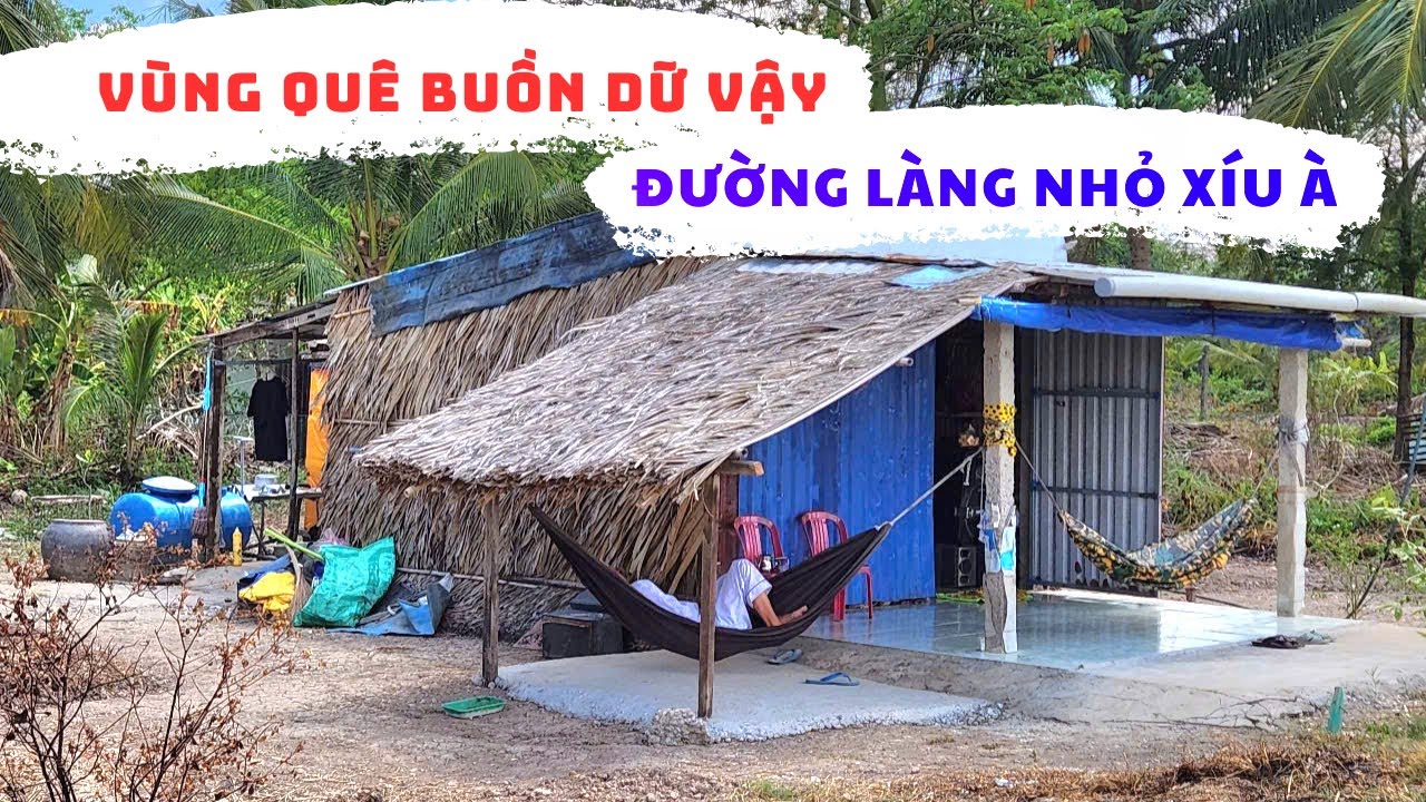 Vùng Quê Buồn Dữ Vậy, Đường Làng Nhỏ Xíu À Nhà Dân Thưa Thớt 2025