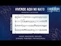 Vivendo Aqui No Mato - Trio Parada Dura🎺Partitura Trompete, Trombone, Violino, Viola, Cello🎼
