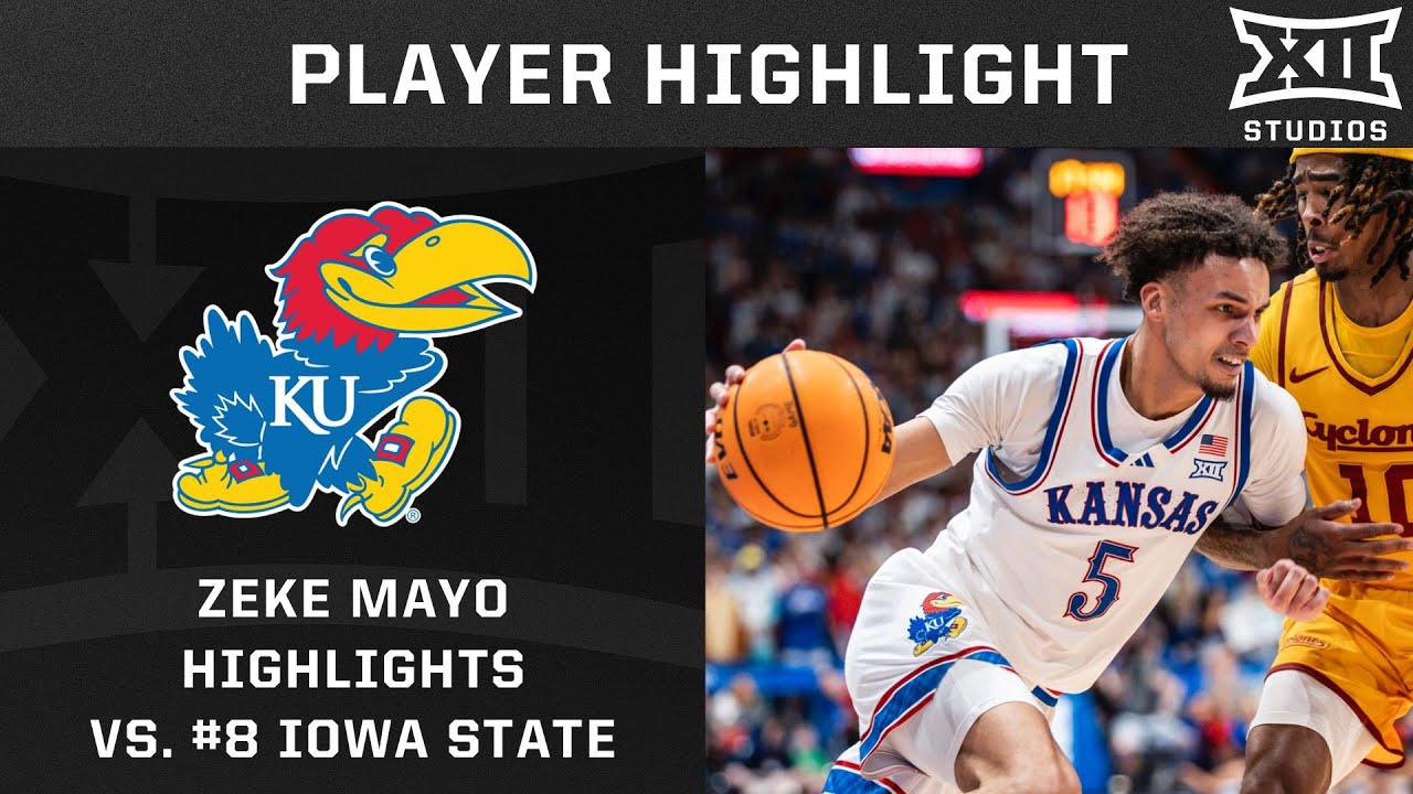 Zeke Mayo Drops 17 vs. #8 Iowa State