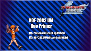 KOF 2002 UM Primers - Bao