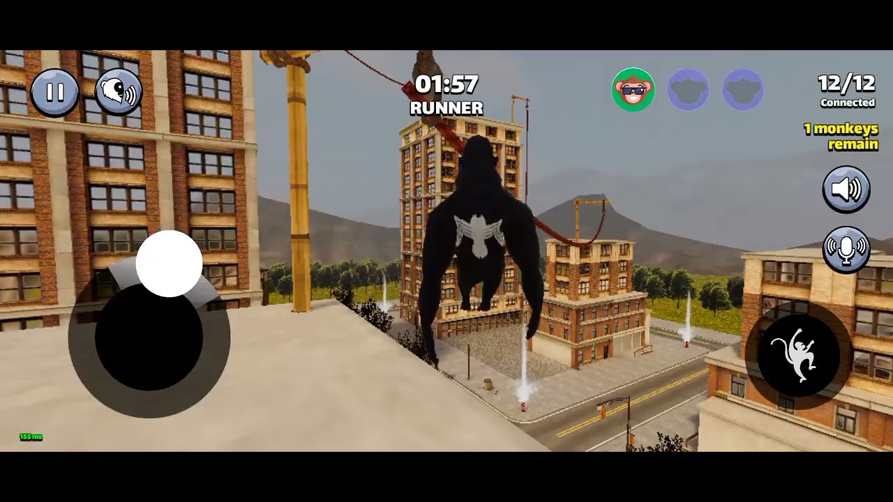 🐵 MY BEST RACE IN MONKEY RACE! (Monkey Mobile Arena)