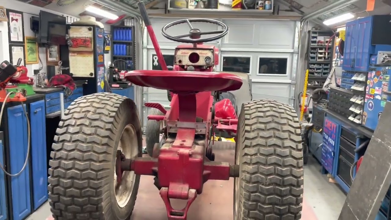 Hot Rod Wheel Horse Tractor build part one YouTube