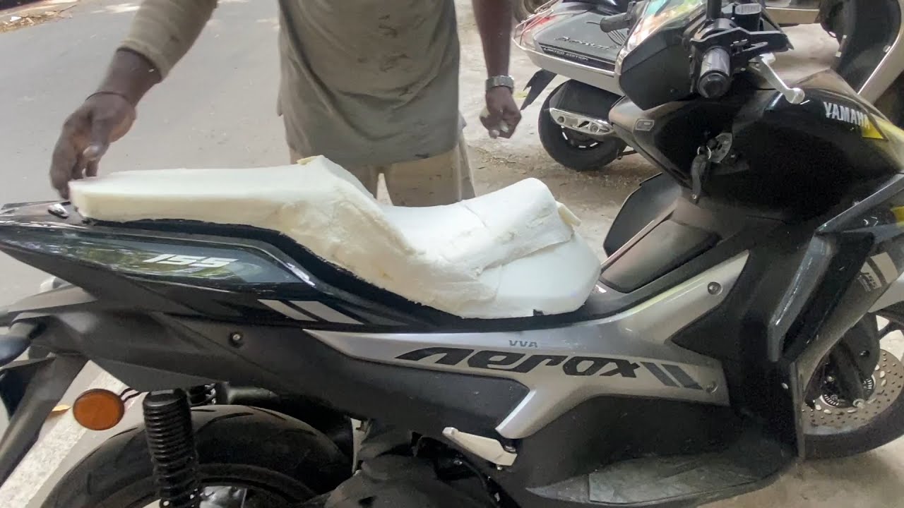 Yamaha AEROX SEAT Modified for Long Touring YouTube