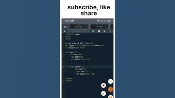 HTML ORDERED  LIST(ALL EXAMPLES)