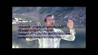 Video thumbnail of "Sersiam Tu Bawipa Karaoke"