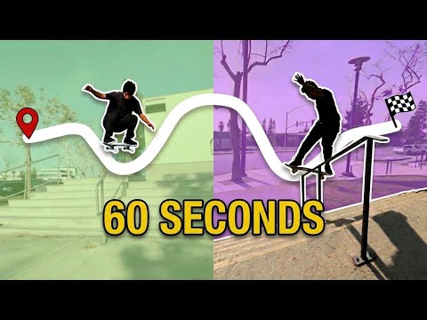 I skated this entire line in 60 seconds (No Stopping)