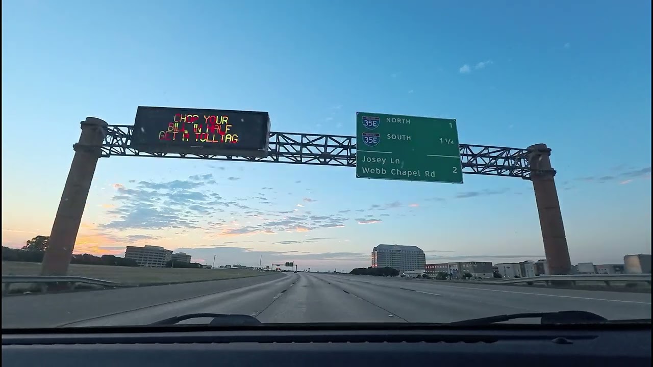 July 7, 2024 - 635 Eastbound to 75 Northbound | Commute - North Dallas, Texas