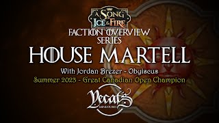 HOUSE Martell OVERVIEW - A Song of Ice and Fire: Tabletop Miniatures Game - S06 (with Obyiscus)