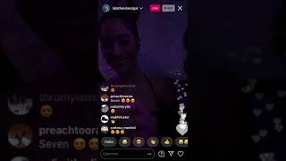 Lalatheislandgirl insta live 29/1/21
