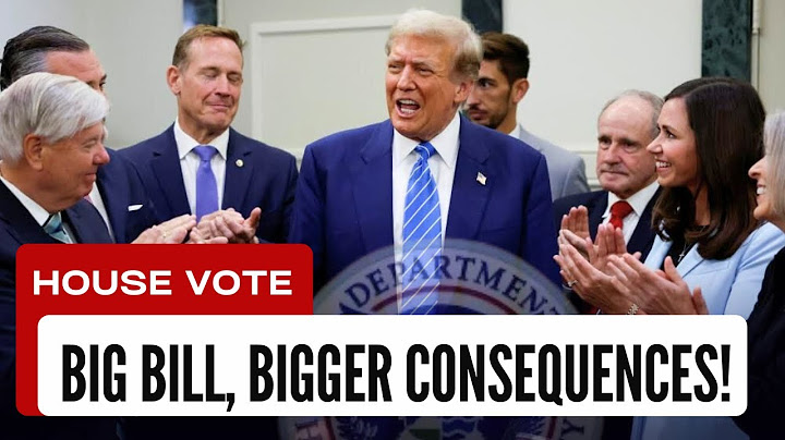 Trump’s “Big Beautiful Bill” Heads to Final House Vote – Who Wins and Who Loses?