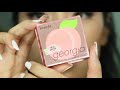 Benefit Cosmetics GEORGIA BLUSH Quick Review Swatch Closeup Tutorial
