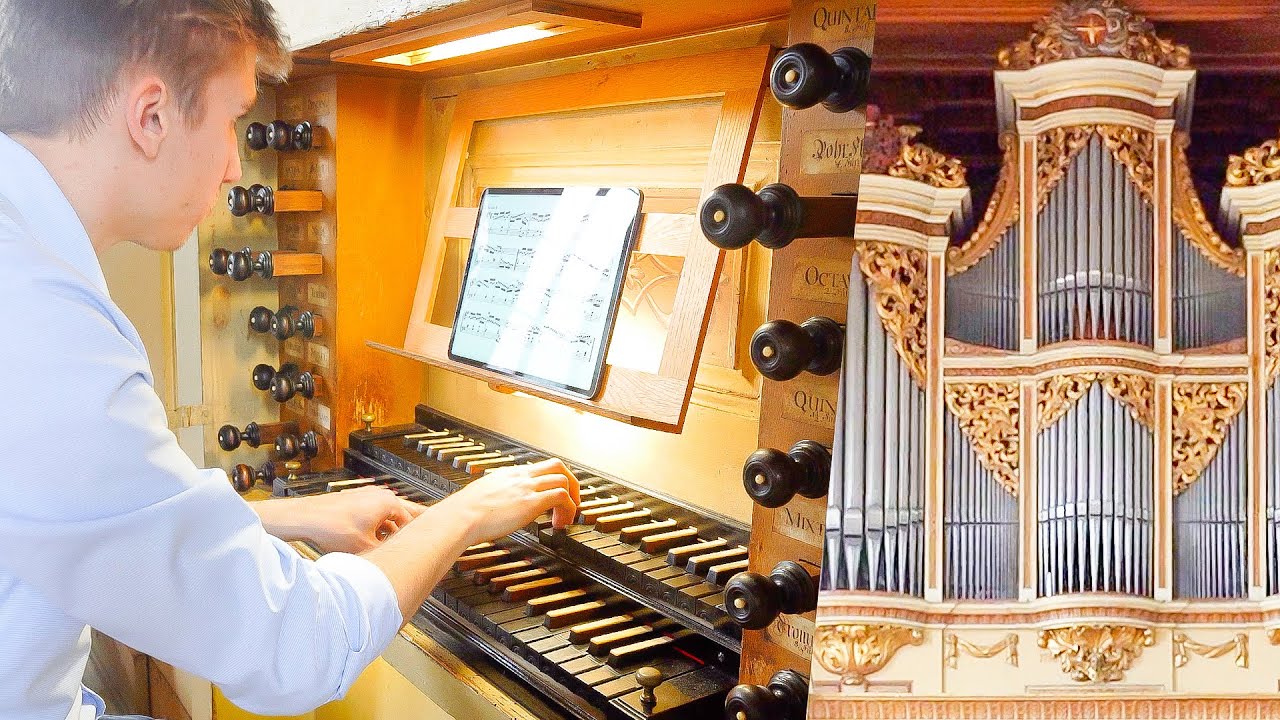 Partita on 'Freu dich sehr, o meine Seele' - J. PACHELBEL - Silbermann Organ Rötha - Paul Fey