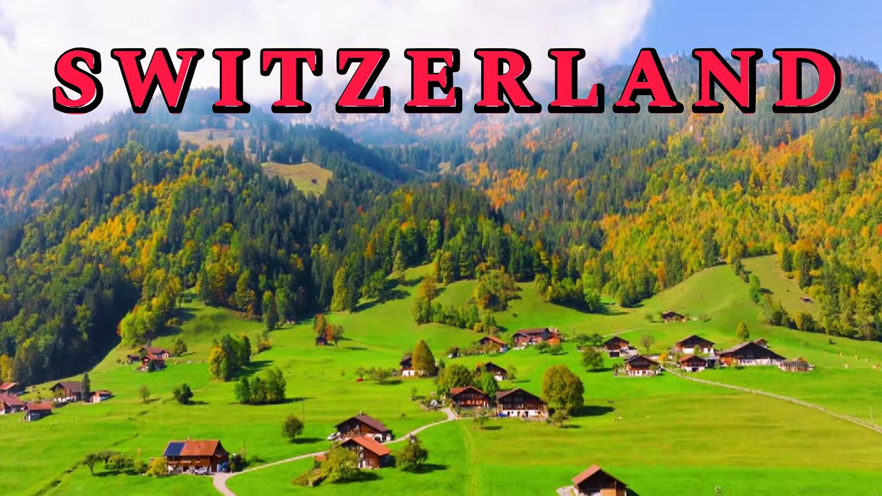 Switzerland road trip 4k video | The Most Beautiful Country in the world 🇨🇭