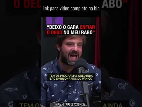 imagem do vídeo "VAI LÁ E SE QUEIMA COM ESSE CARA..." com Fábio Rabin | Planeta Podcast #shorts