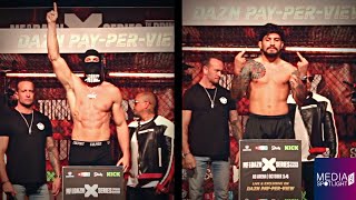 LOGAN PAUL & DILLON DANIS GO AT EACH OTHER IN FINAL FACE OFF DURING WEIGH IN: MEDIA SPOTLIGHT UK