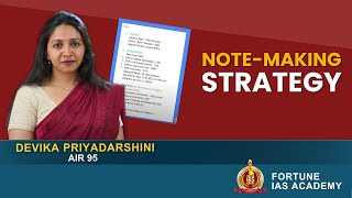 Download Lagu Note Making Strategy | Devika Priyadersini | AIR 95 | Fortune IAS Academy MP3 Download Lagu Note Making Strategy | Devika Priyadersini | AIR 95 | Fortune IAS Academy MP3
