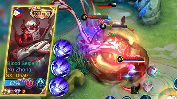 REASON WHY YU ZHONG PASSIVE SHOULD BE PLAYED AGGRESSIVELY! | YU ZHONG GAMEPLAY - MLBB