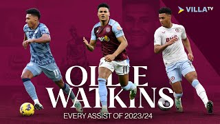  Playmaker Of The Season All 13 Of Ollie Watkins Assists From 202324