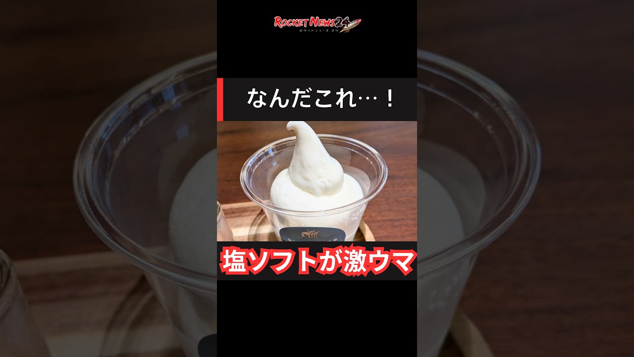 上野で見つけた「塩ソフト」が激ウマ！ 実は北海道の名店が手掛けていた