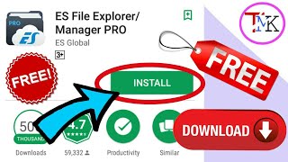 How To Download ES File Explorer Pro For Free On Any Android Phone 100% Legal (NO ROOT) screenshot 2