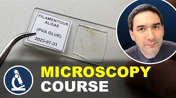 How to make a permanently mounted microscope slide | MICROSCOPY COURSE