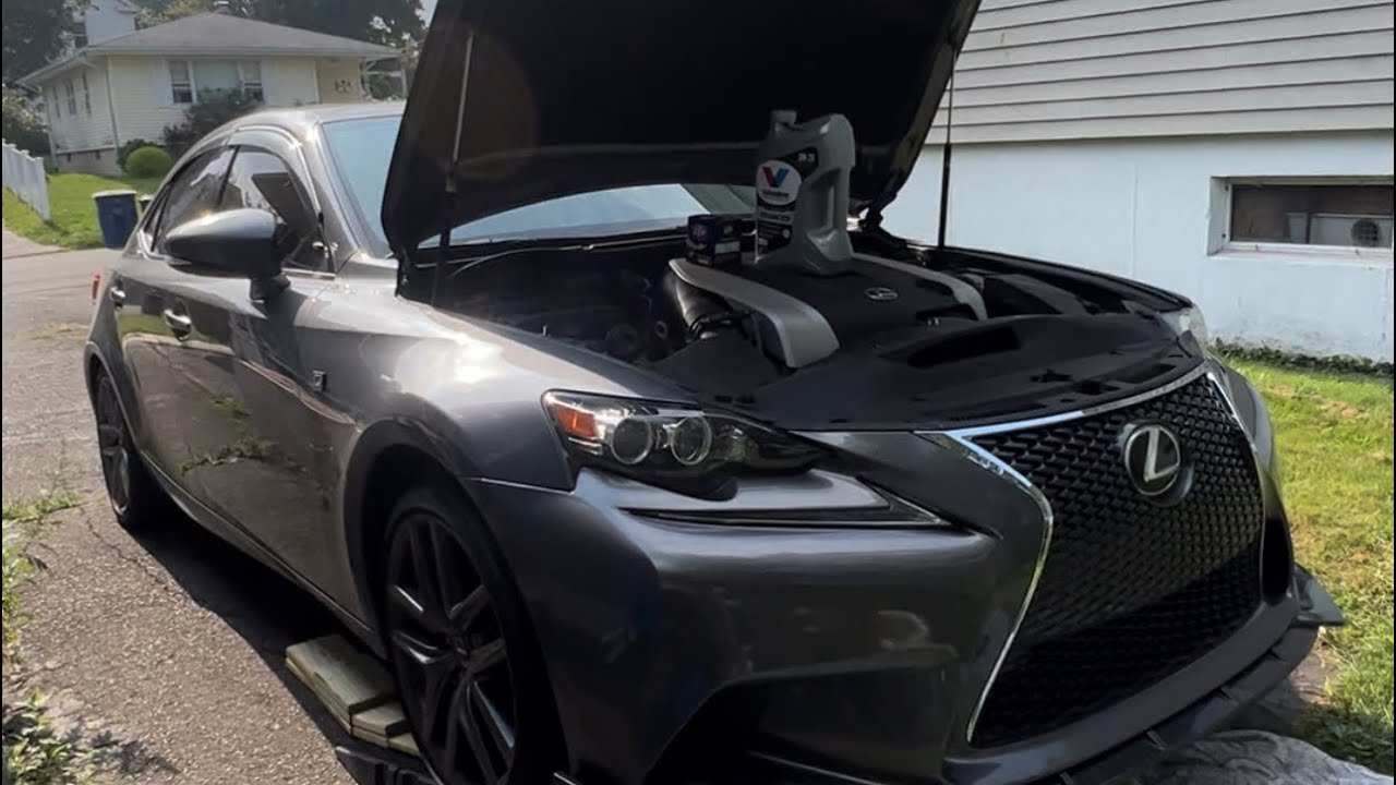 2016 Lexus IS300 engine oil change YouTube