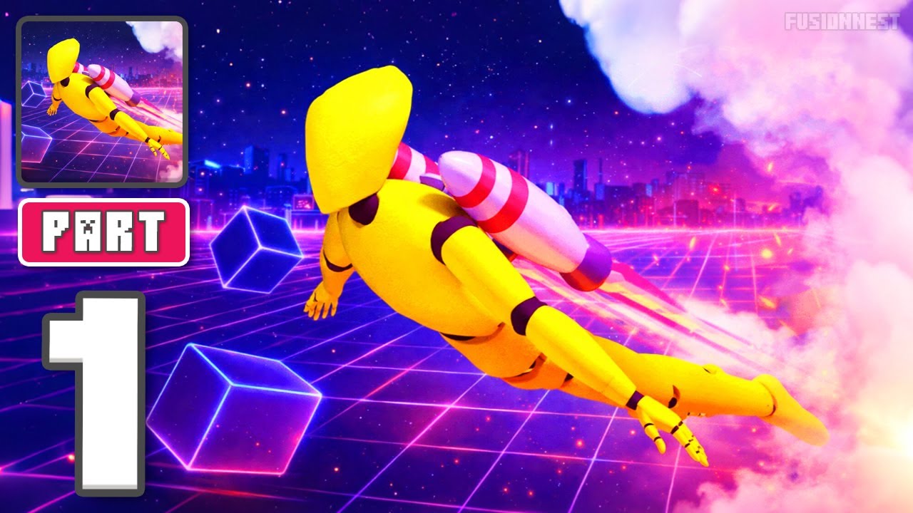 Jetpack Master: Flying Action - Gameplay Walkthrough Part 1 - Master The Air Space (iOS, Android)