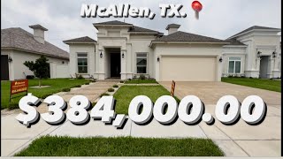 NEW CONSTRUCTION | MCALLEN, TX | $384,000.00 | 4 BEDS | 3 BATHS | 2,090 SQ FT | 2 CAR GARAGE