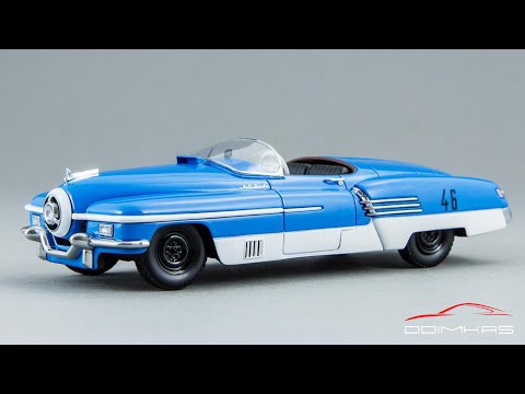 ЗИС-112 1956 | DiP Models | Масштабные модели спортивных автомобилей СССР 1:43