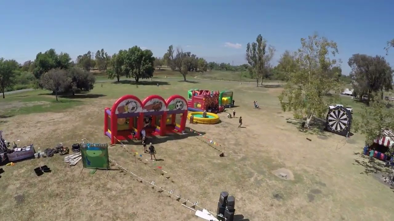 Prado Regional Park Company Picnic Planning Experts 🌞🌳 A View of Event at the Osprey Shelter