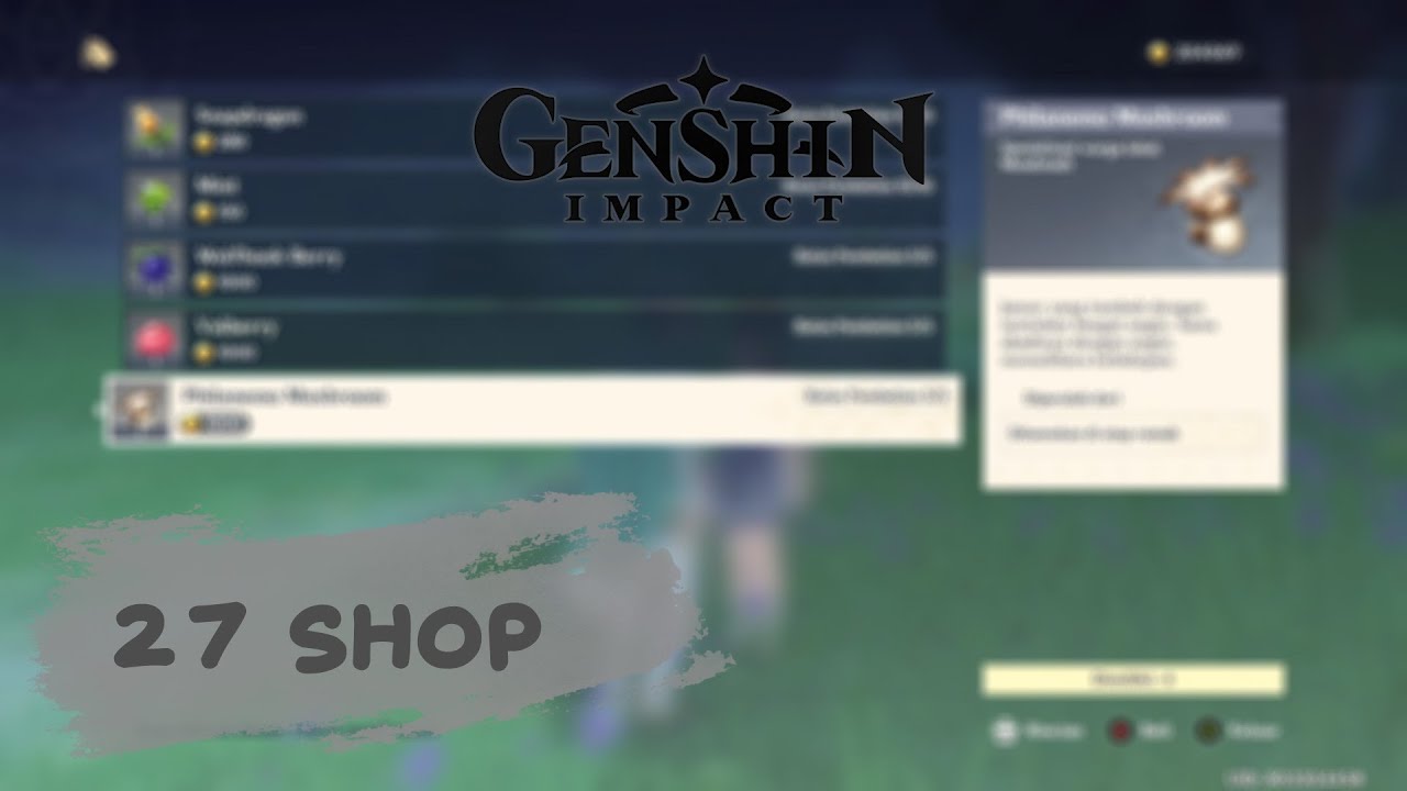 All shop in Mondstadt & Liyue - Genshin Impact