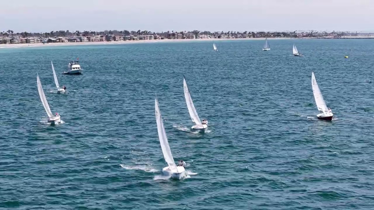 ⁣2026 Cal 20 Class Champs   Day 2   Race 4   Gold start