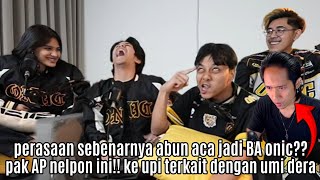 Pak AP nelpon ini ke upi!! Terkait umi dera