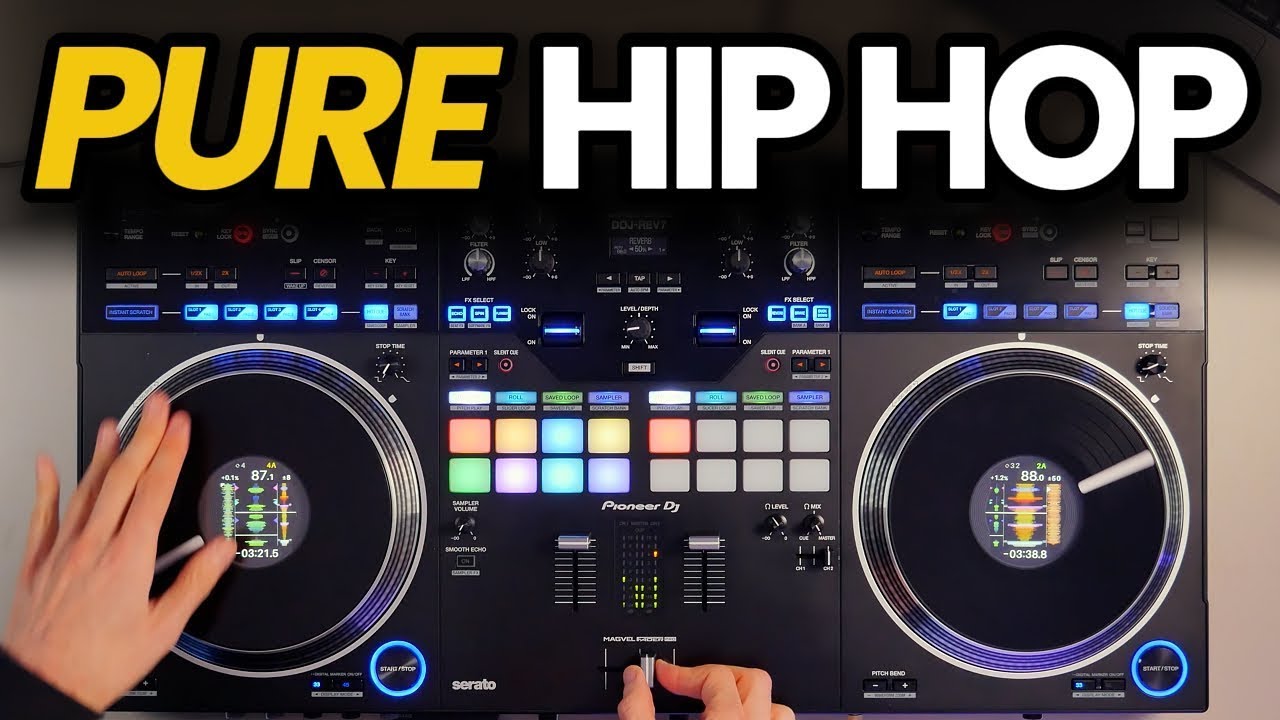 Djing And Rapping 46 Minutes of REAL Hip Hop DJing - YouTube