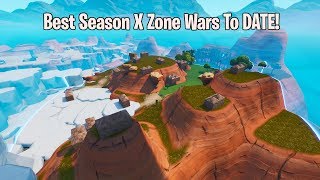 Best Season X Zone Wars! Realistic Endgame Experience.