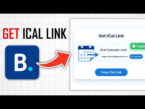 How to Get ICal Link From Booking.com (Full Guide)