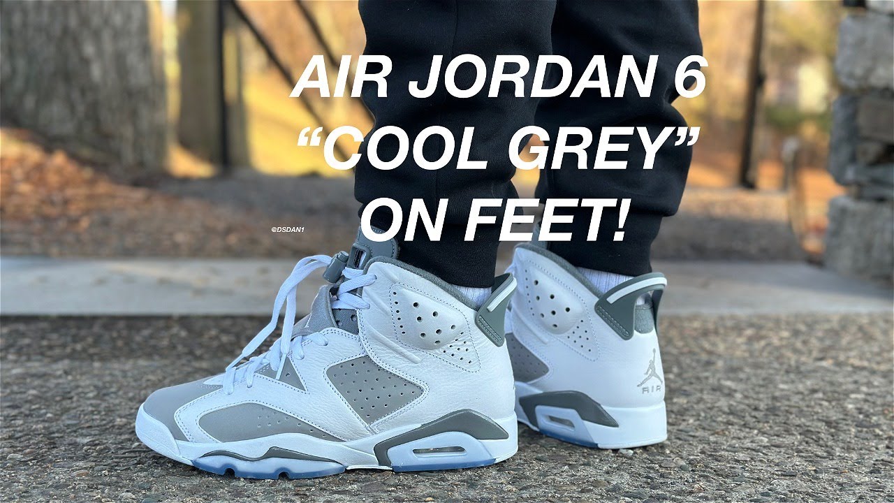 air jordan6 cool gray