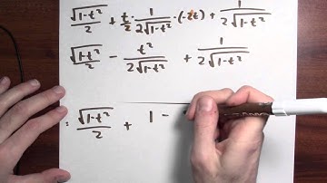 What is the accumulation function for sqrt(1-x^2)? - Week 12 - Lecture 7 - Mooculus