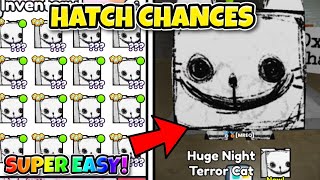 Do This NOW & Hatch Huge Night Terror Cat *Fast* in Pet Simulator 99!