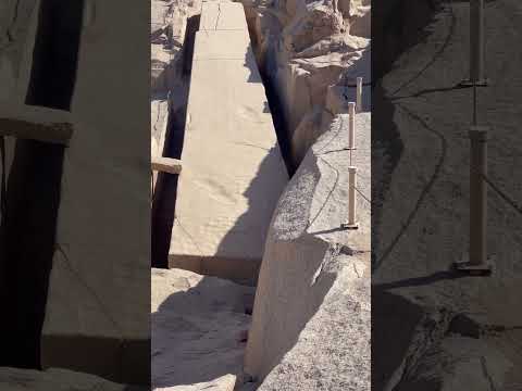 1200 Ton Unfinished Obelisk At Aswan In Egypt