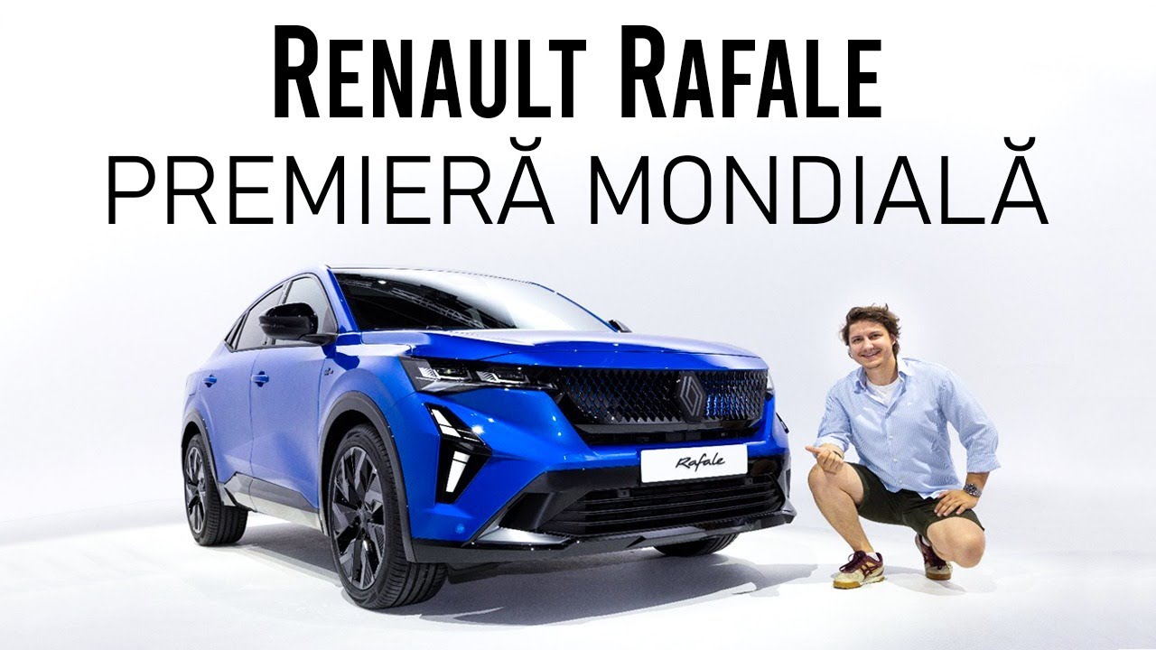 Renault Rafale 2024 - premieră MONDIALĂ!