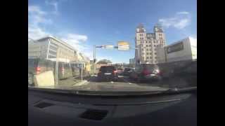 Timelapse driving Sandvika to Oslo on a sunny spring day 2014