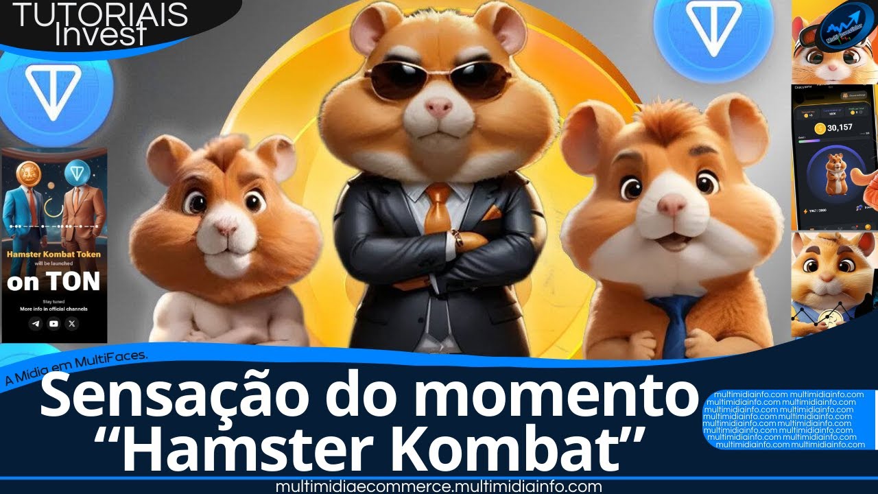 Tudo sobre a “Hamster Kombat” a sensação do momento no Telegram, Aprenda  como minerar nesse vídeo