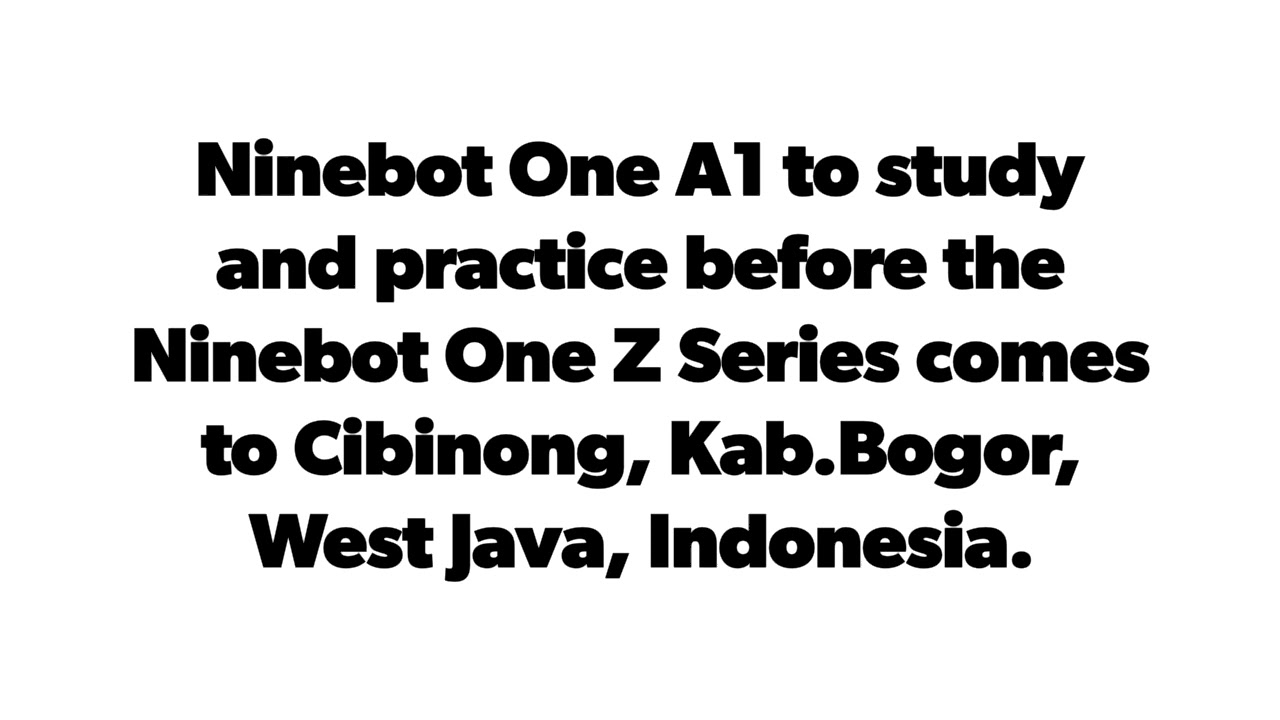 Ninebot One A1 by Segway