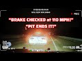 “Suspect Sideswipe Trooper During 110 MPH Chase | PIT Stops Him Cold!”