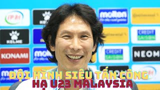 HLV Gong Oh Kyun sẽ cho U23 Việt Nam tấn công U23 Malaysia