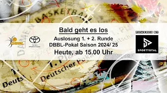 Auslosung 1./2. Runde DBBL-Pokal 2024/25 thumbnail