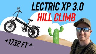 Lectric XP 3.0 Hill Climb : EBike vs Mountain