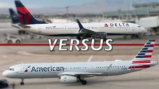 American versus Delta FIRST CLASS