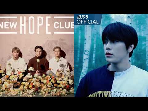 New Hope Club X JBJ95 Sanggyun Worse Split Audio Use Earphones